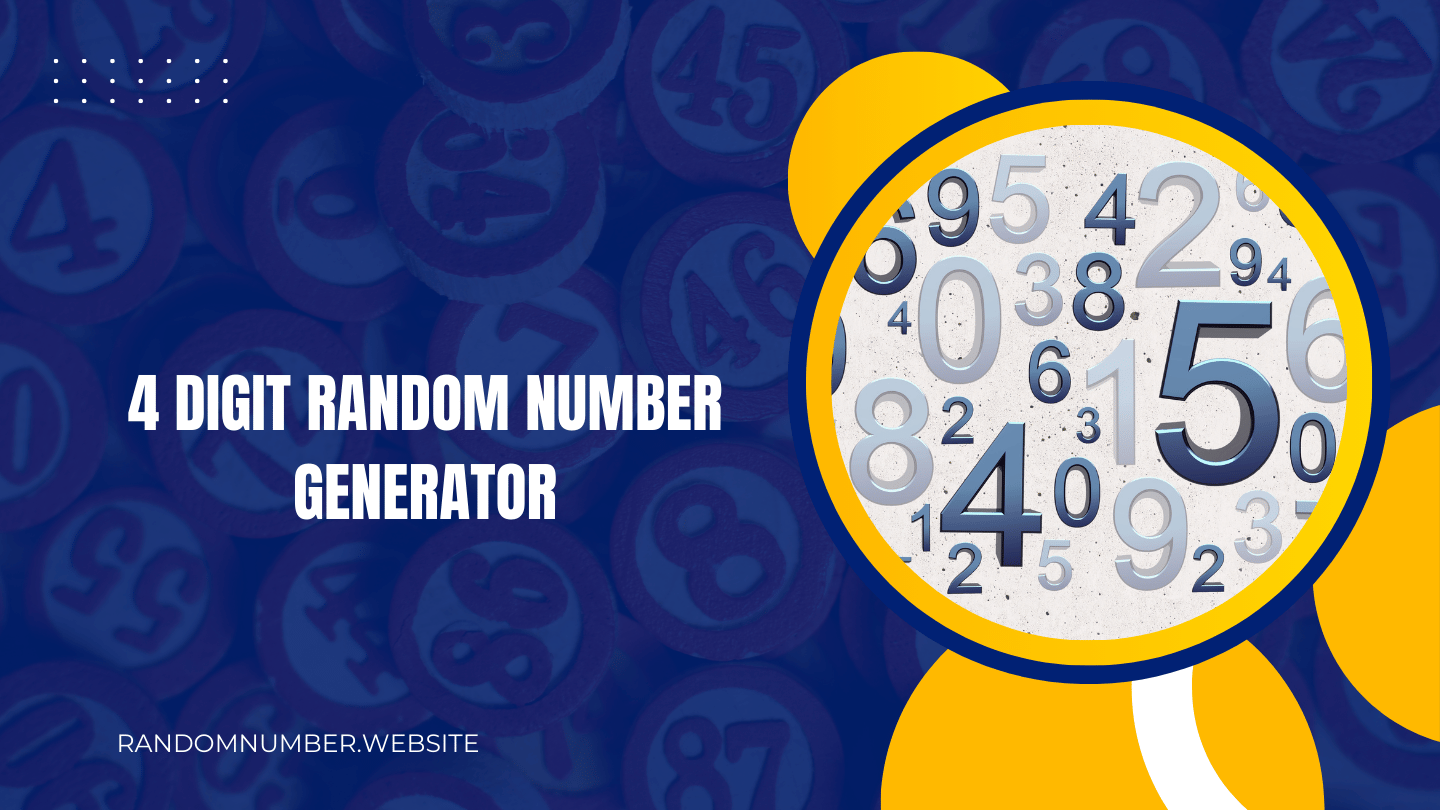 4 Digit Random Number Generator