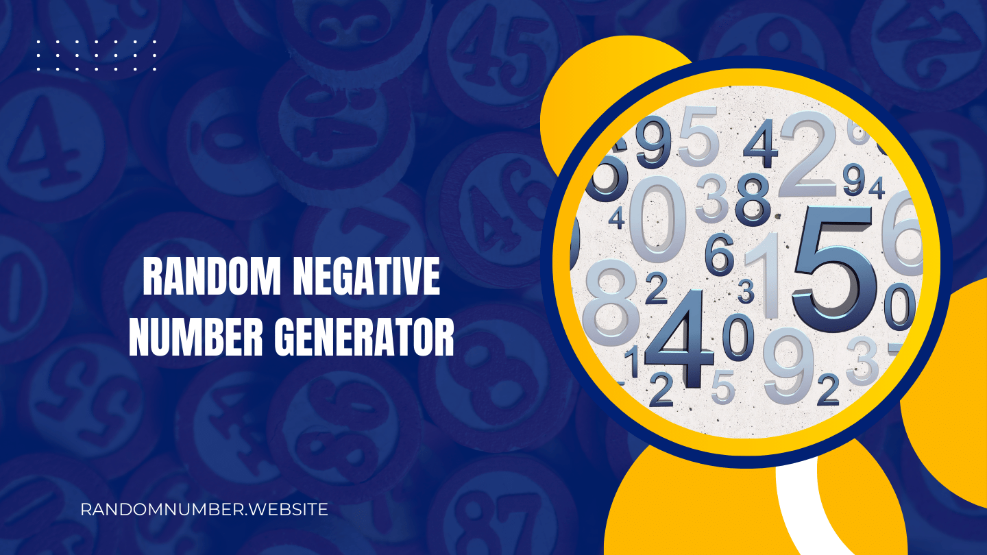 Random Negative Number Generator