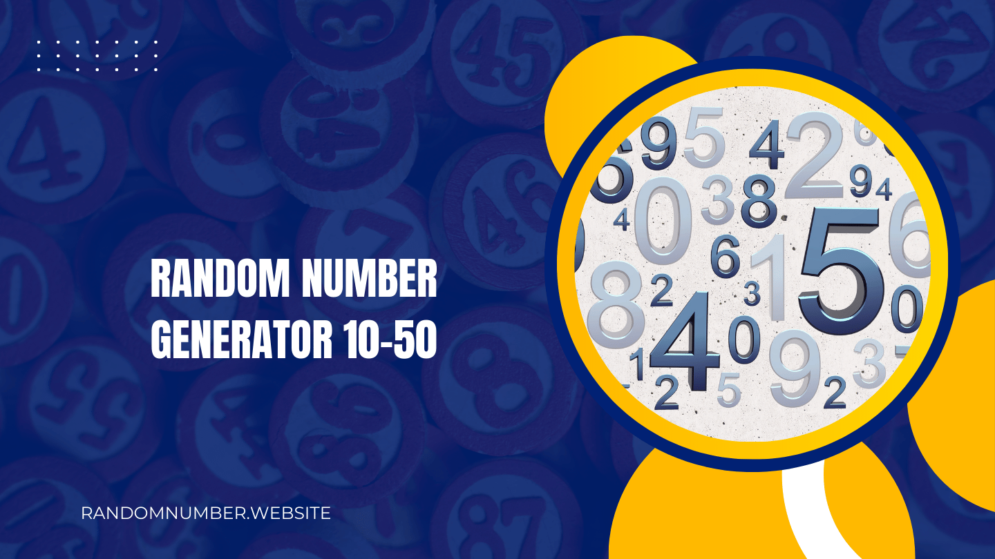 Random Number Generator 10-50