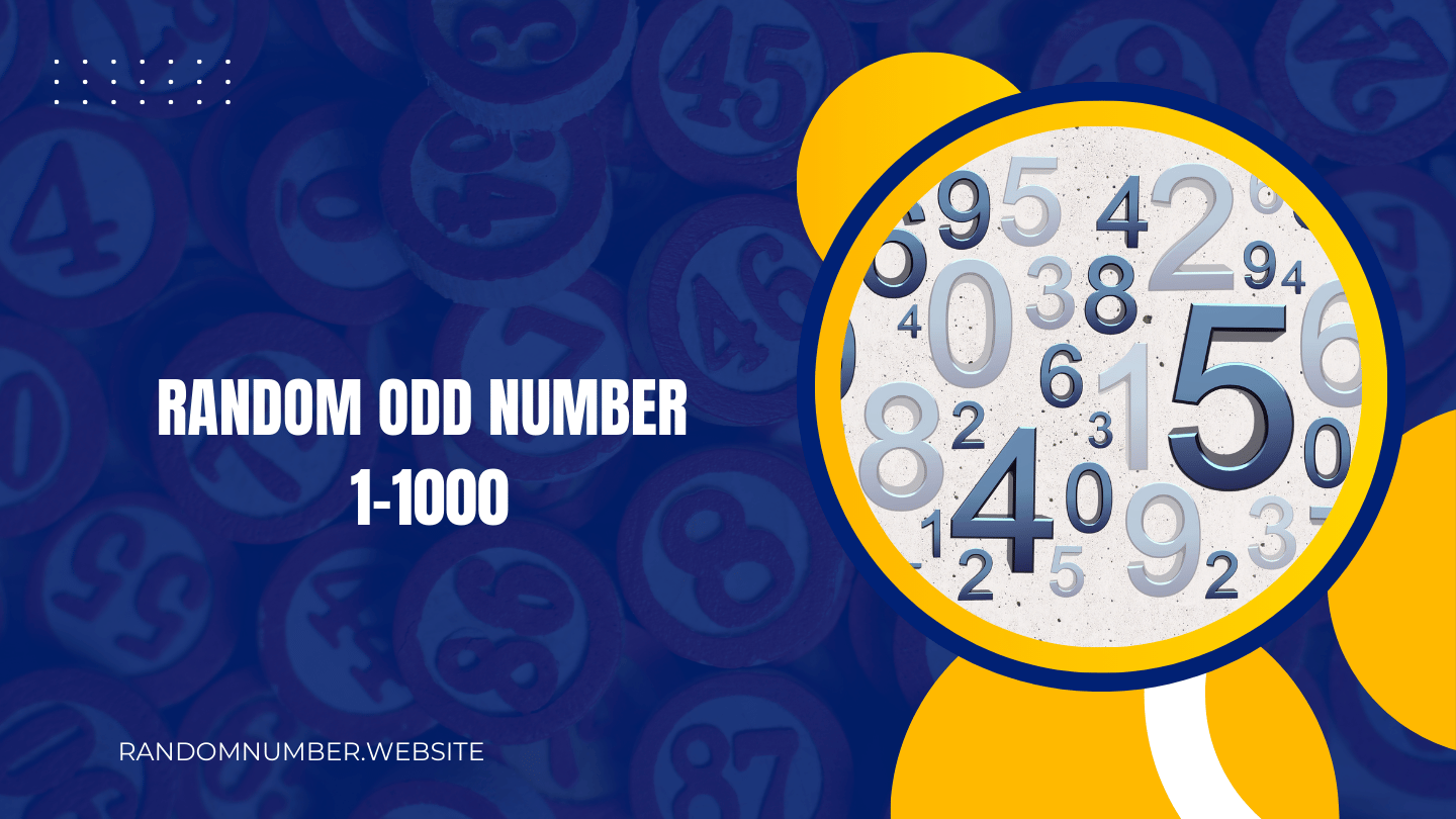 Random Odd Number 1-1000